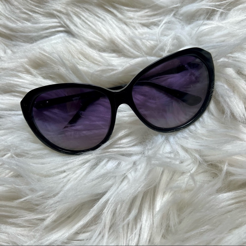 BCBG Maxazria Handmade Lizzy Black Sunglasses